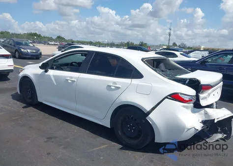 2021 Toyota Corolla Le из США, поврежденный, VIN 5YFEPMAEXMP257763